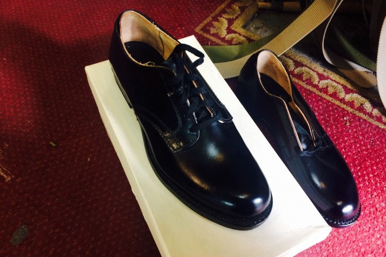 40s U.S.NAVY service shoes ｜ LIVIN' IN PARIS